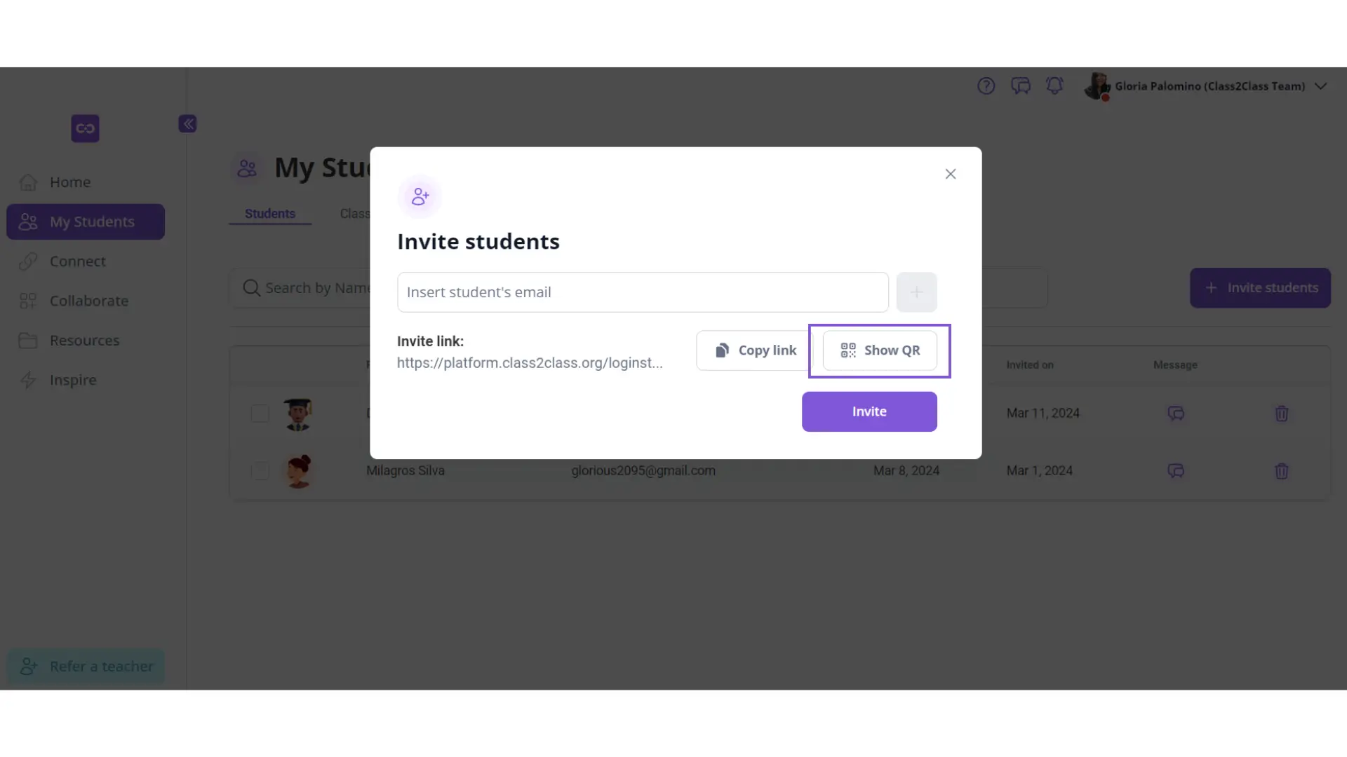 How to Enroll Students for Global Learning on Class2Class.org — image 4