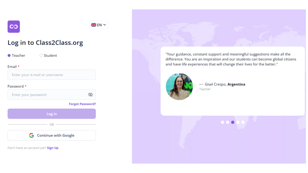Class2Class.org Now Available in Spanish!