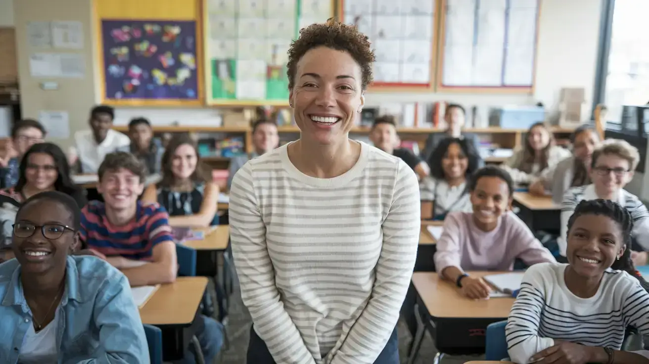 Of smiling teacher with dive j3rCgRefQRCTLXq6H9I9Qg AkjwFvqaT m3616cXWAT4Q
