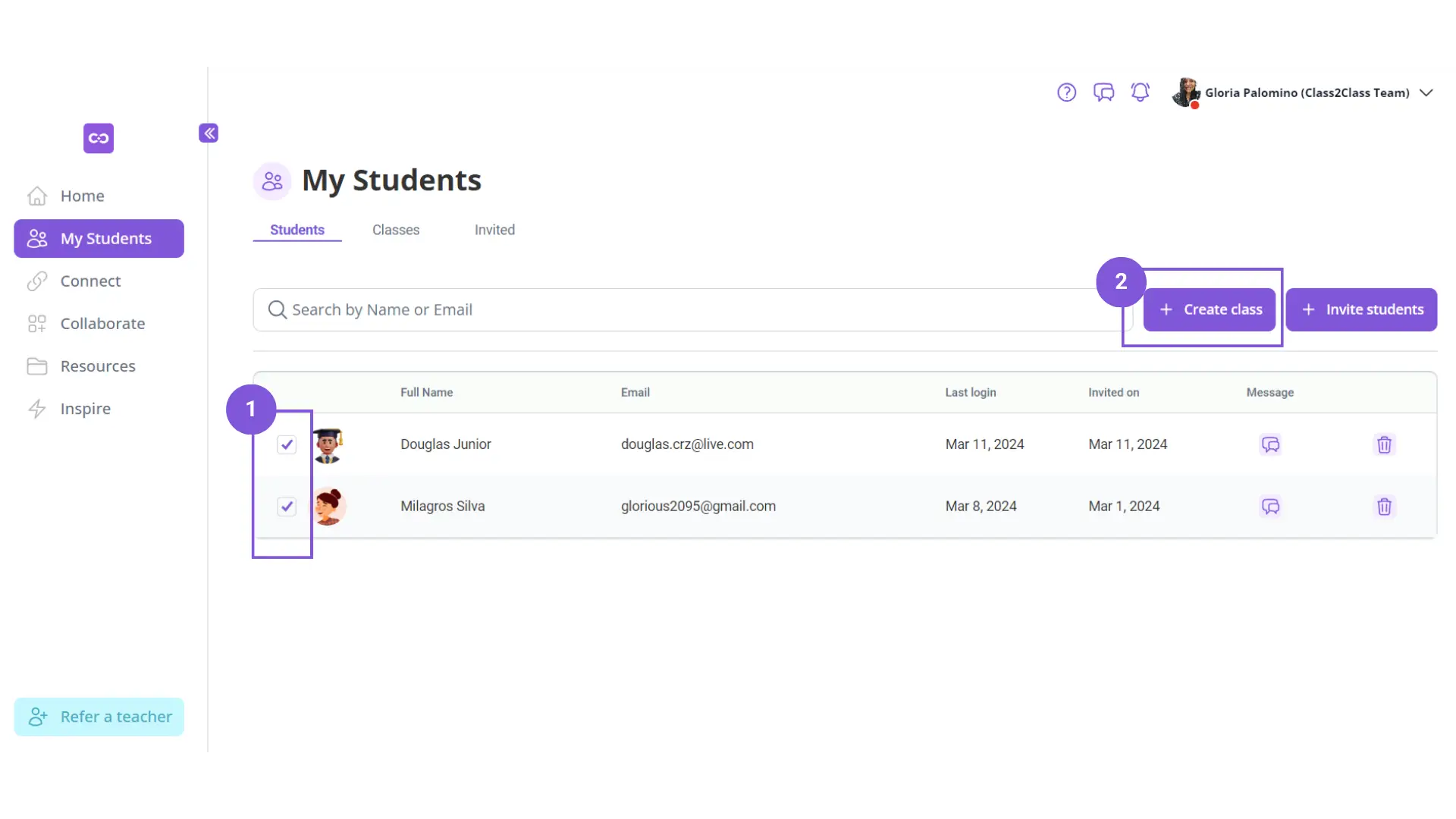 How to Enroll Students for Global Learning on Class2Class.org — image 6