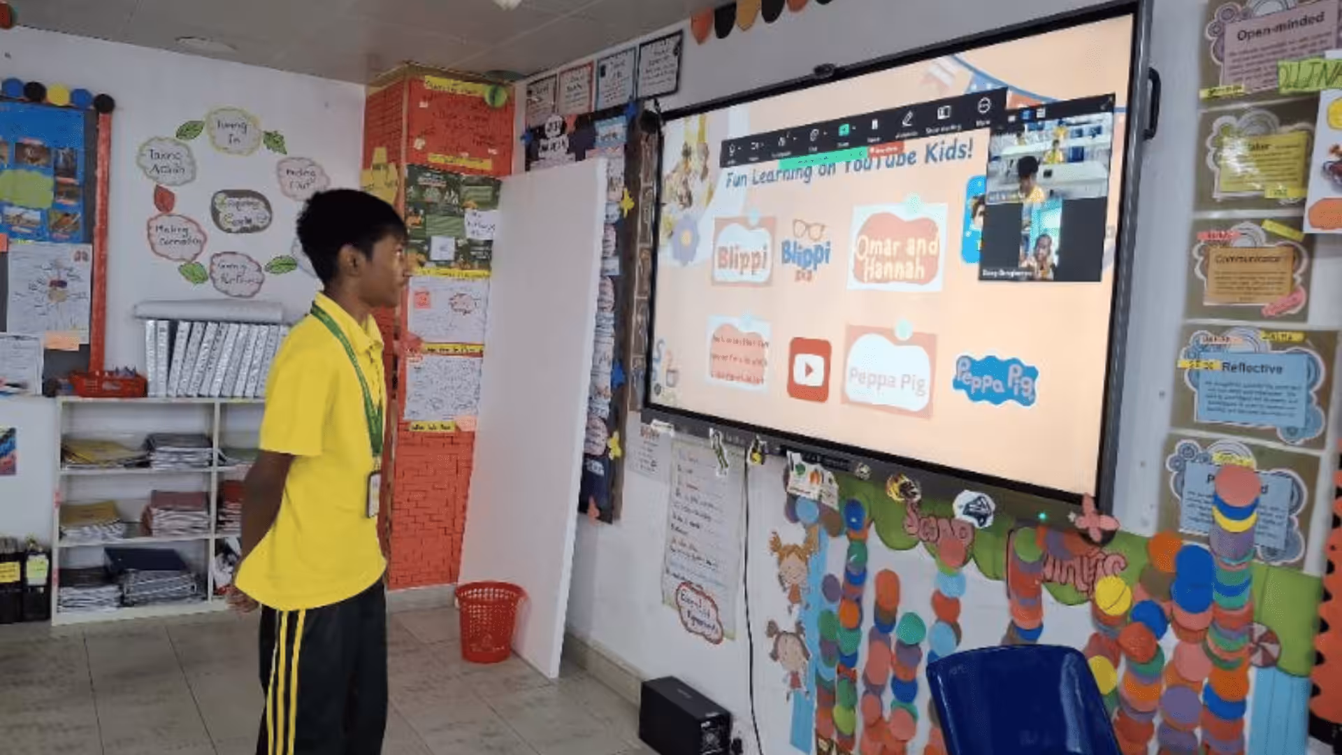 Class2Class educational model framework diagram