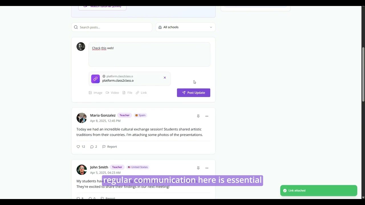 How to navigate your project page