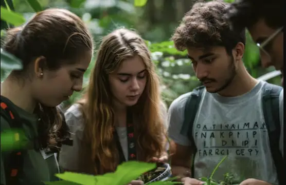 Biodiversity Explorers — students collaborating on a biodiversity research and conservation project