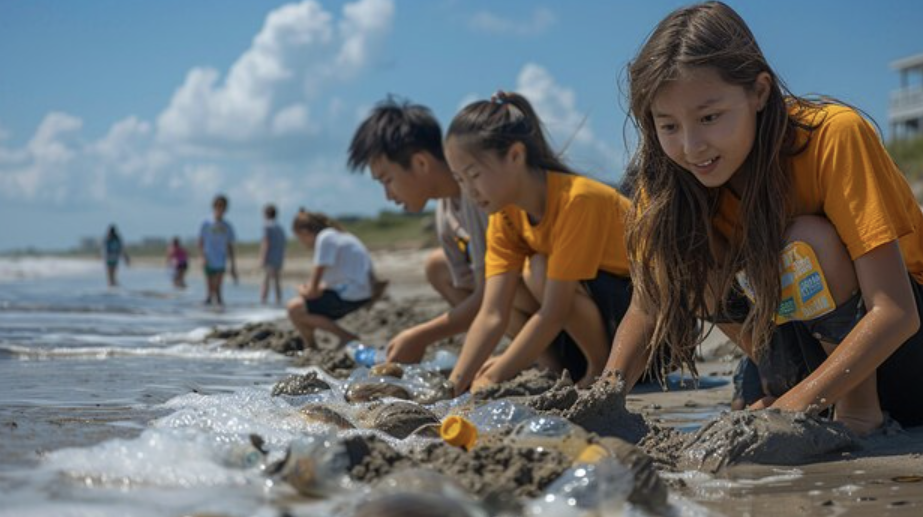 Blue Horizons — teen students using design thinking to prototype innovative marine conservation strategies for World Oceans Day