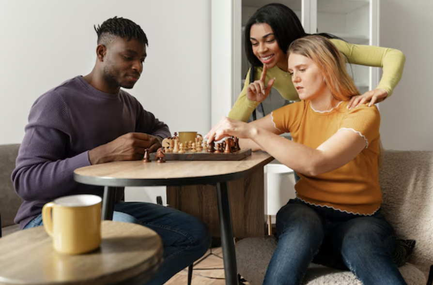 Checkmate for Peace — teen chess players celebrating World Chess Day through international tournaments.