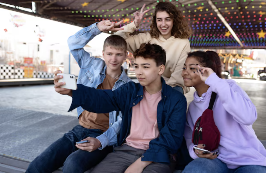 Friendship Around the World — students connecting with international peers on International Friendship Day.